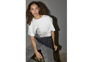 CO`COUTURE CALIN CROCHET SCARF