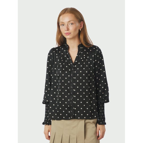 NEO NOIR CAMISA DOT BLOUSE