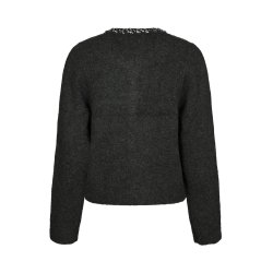 NEO NOIR MARIA STONE KNIT CARDIGAN