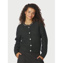 NEO NOIR MARIA STONE KNIT CARDIGAN