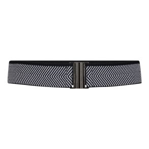 CO`COUTURE ZIGZ ELASTIC BELT