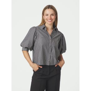 NEO NOIR ETTA STRIPE SHIRT