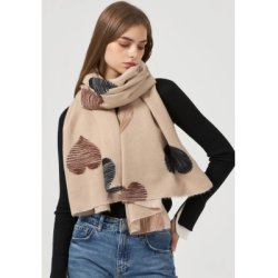 QNUZ LUX HEART SCARF