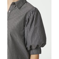 NEO NOIR ETTA STRIPE SHIRT