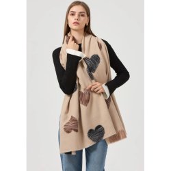 QNUZ LUX HEART SCARF