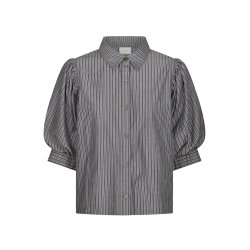 NEO NOIR ETTA STRIPE SHIRT