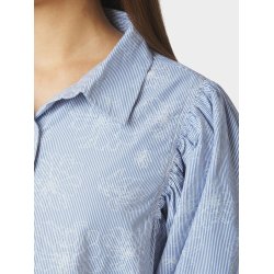 NEO NOIR ETTA FLOWER STRIPE SHIRT