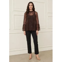 ISAY NICOLE LACE BLOUSE