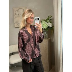 NEO NOIR MASSIMA PAISLEY DROP BLOUS