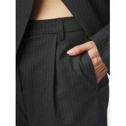 NEO NOIR RIMA SLIM PINSTRIPE SHORTS