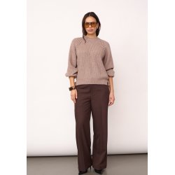 CO`COUTURE ROW BRAID STRING KNIT