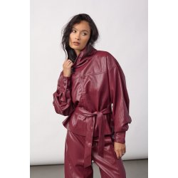 CO`COUTURE GITT FUNNEL NECK BLOUSE