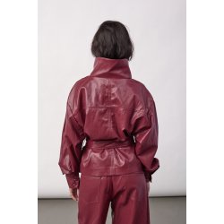 CO`COUTURE GITT FUNNEL NECK BLOUSE
