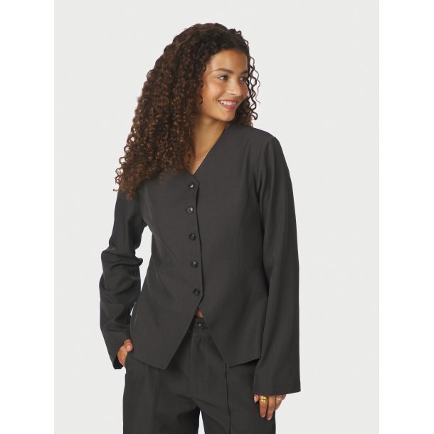 NEO NOIR TOOTS STRUCTURE BLOUSE