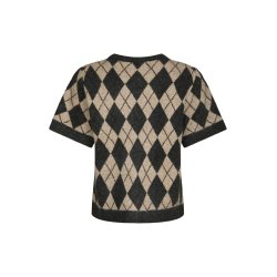 NEO NOIR ALLESTAR CHECK CARDIGAN