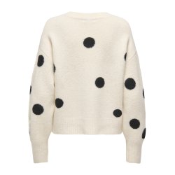 JDYMONICA O-NECK DOT PULL KNT