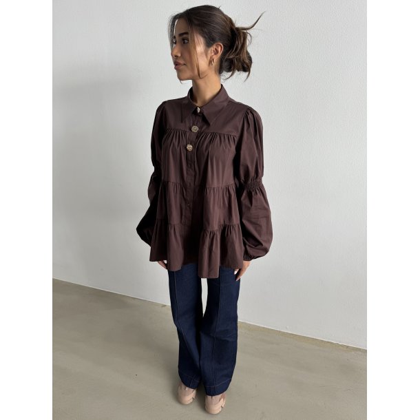 CONTINUE SANNE GOLD BUTTONS