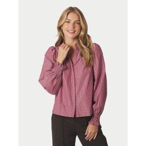 NEO NOIR ASTRIDA SOFT STRIP BLOUSE