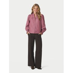 NEO NOIR ASTRIDA SOFT STRIP BLOUSE