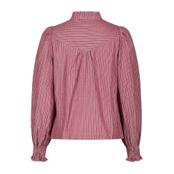 NEO NOIR ASTRIDA SOFT STRIP BLOUSE