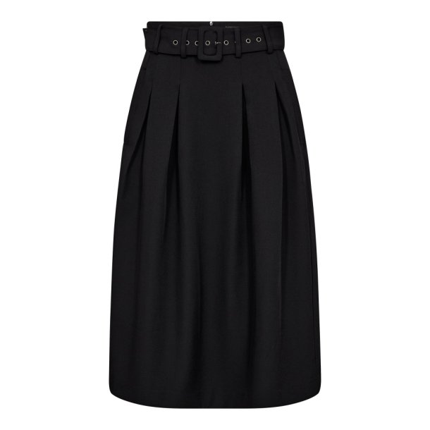 CO`COUTURE LUNA BELT MIDI PLEAT SKT