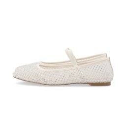 BIALILJA MESH BALLERINA