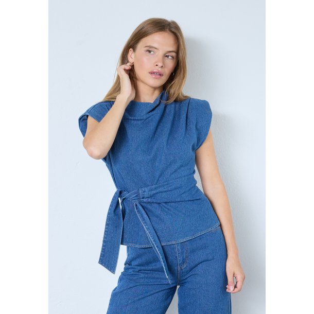 CO`COUTURE KIMMY PLEAT TOP