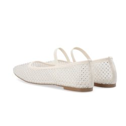 BIALILJA MESH BALLERINA