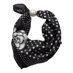 CO` COUTURE PEARL SCARF
