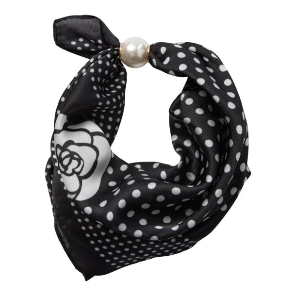 CO` COUTURE PEARL SCARF