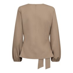 CO`COUTURE LUNA TIE BLOUSE