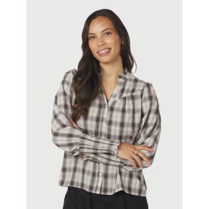 NEO NOIR CAMISA BIG CHECK BLOUSE