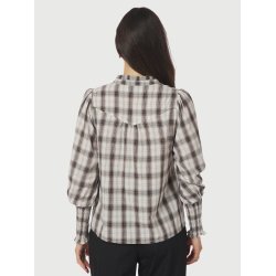 NEO NOIR CAMISA BIG CHECK BLOUSE