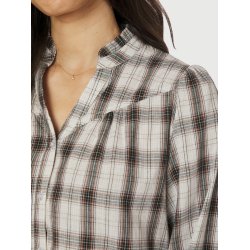 NEO NOIR CAMISA BIG CHECK BLOUSE