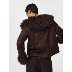 PCNANNA BRUSHED SHORT JACKET