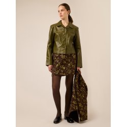 YASFRAME SHORT LEATHER SHIRT