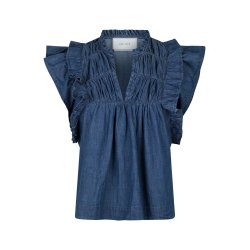 NEO NOIR JAYLA DENIM TOP