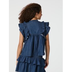 NEO NOIR JAYLA DENIM TOP