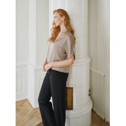 NEO NOIR ANELLE HEAVEY SATEEN BLOUS