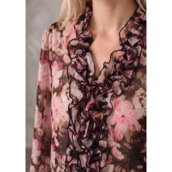 ISAY VIBSE RUFFLE BLOUSE