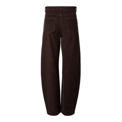 PCAIA BARREL CORDUROY PANTS 