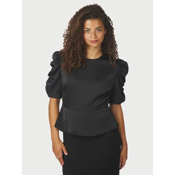 NEO NOIR BENUA SATEEN BLOUSE