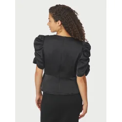 NEO NOIR BENUA SATEEN BLOUSE