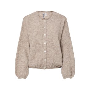 PCALLIE O-NECK KNIT CARDIGAN