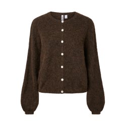 PCALLIE O-NECK KNIT CARDIGAN