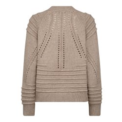 CO`COUTURE ROWAN HOLE TURTLE KNIT