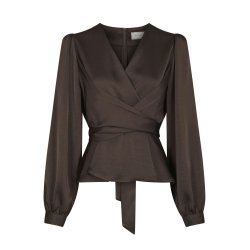MARTA RISTA SATEEN BLOUSE