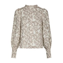 NEO NOIR GILDA SOFT PAISLEY BLOUSE