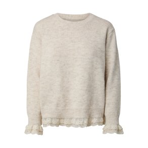 PCVAKA O-NECK LACE KNIT