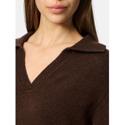 PCMALOU KNITTED POLO DRESS